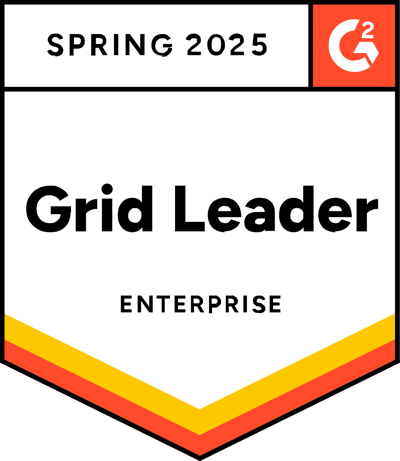 G2 Leader Enterprise Badge Spring 2025