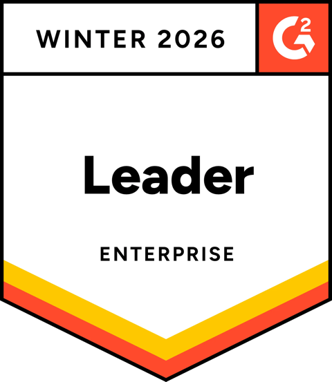 G2 Enterprise Leader Badge Winter 2026