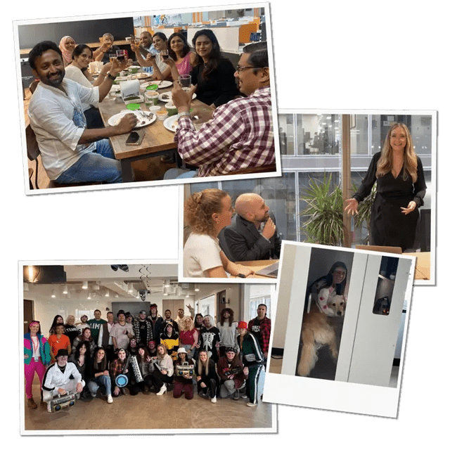 who we are photo pile