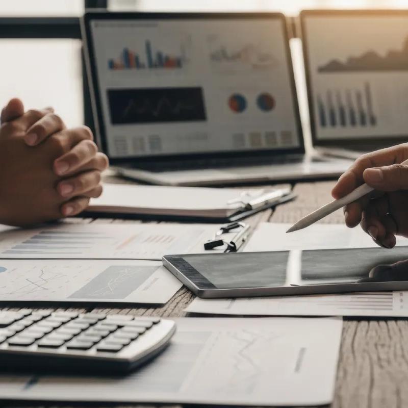 Financial Services Webpage
