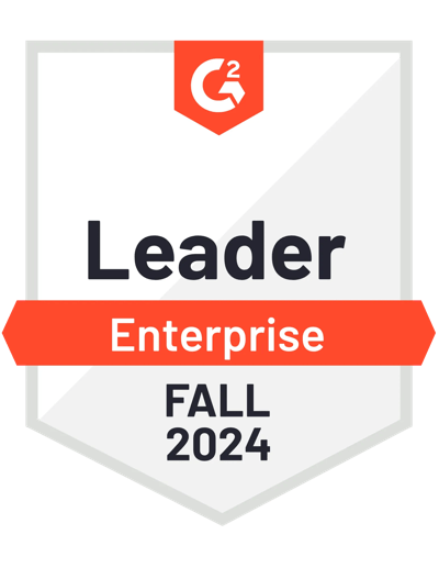 G2 Leader Badge Enterprise Fall 2024