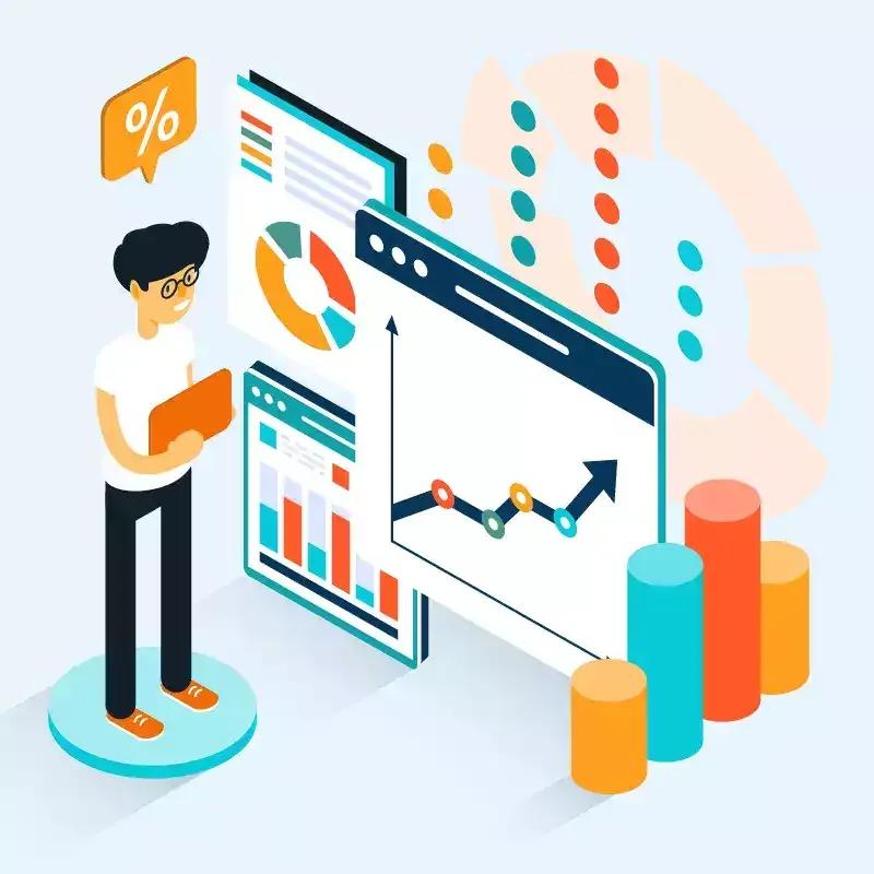 inforgraphic header visual breakdown of the state of sales forecasting