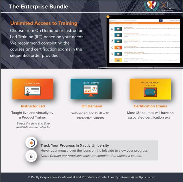 xactly university enterprise bundle