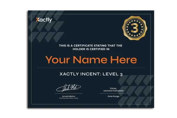 Xactly University - Become Certified