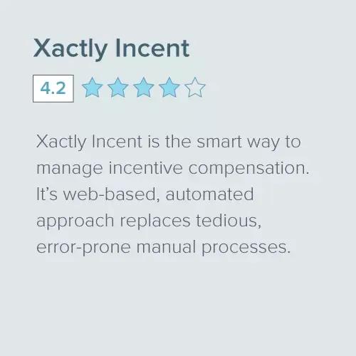 g2 crowd incent xactly