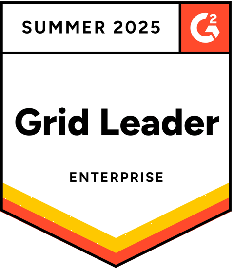G2 Enterprise Leader Badge Summer 2025